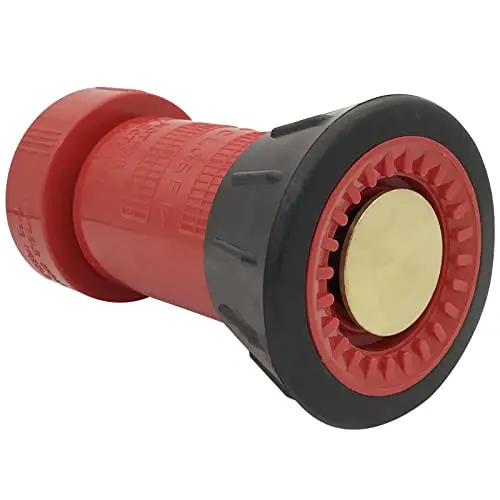 1–1.2 Cm Polycarbonate Fire Hose Nozzle – Adjustable Spray/Fog Firefighting Tool 1