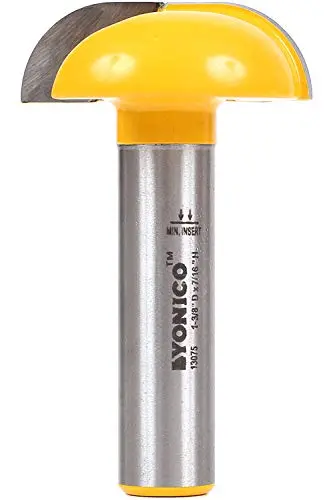 1-1/2" Cove Raised Panel Router Bit – 1/2" Shank Cnc Door-Making Cutter 1
