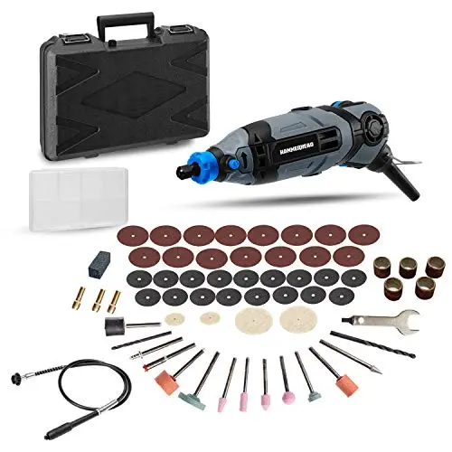 1.2-Amp Rotary Tool Kit With 62 Accessories And Carrying Case 1
