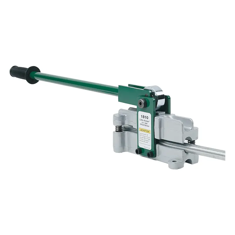 1/2-Inch Emt Hand Conduit Bender – Silver And Green 1