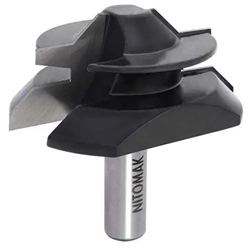 1/2" Shank 45° Miter Router Bit – Carbide-Tipped Angle Cutting Tool For Wood, Mdf & Plywood 1