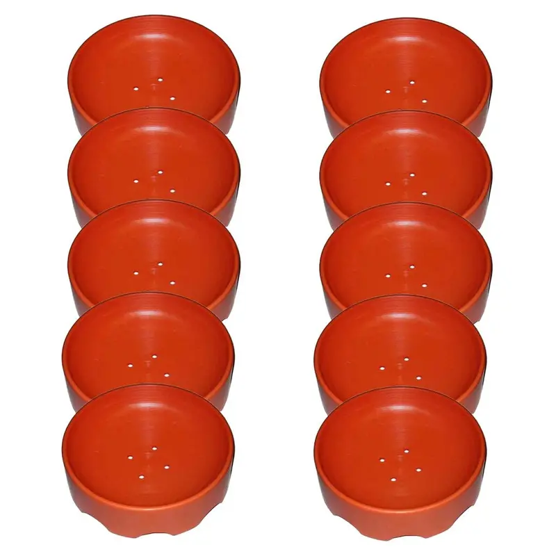 10-Pack European-Style Plastic Pigeon Nest Bowls 1
