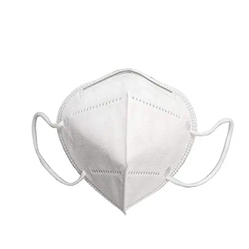10-Pack Washable Disposable-Style Dust Masks – White, Nose-Wire Adjustable, Unisex Fit 1