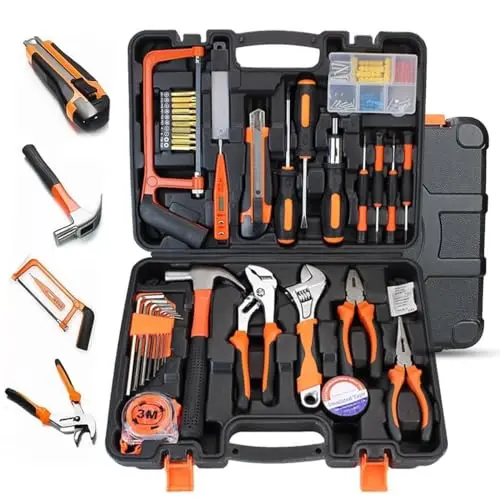 100-In-1 Universal Automotive & Home Repair Tool Kit – Portable Mechanic’S Set For Daily Maintenance 1