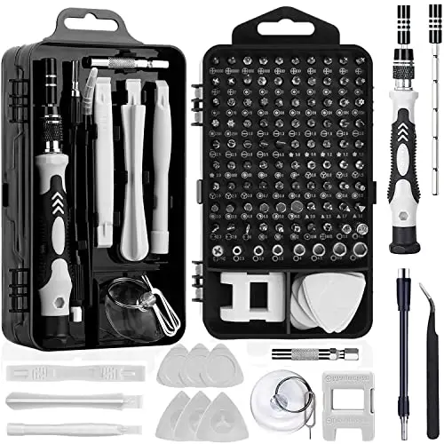 115-In-1 Precision Screwdriver Set – Multi-Use Electronics Repair Toolkit For Smartphones, Laptops, Tablets, Eyewear, Toys, And Watches 1
