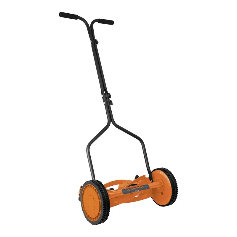 14-Inch Manual Push Lawn Mower – Adjustable 3-Position Cutting Height 1