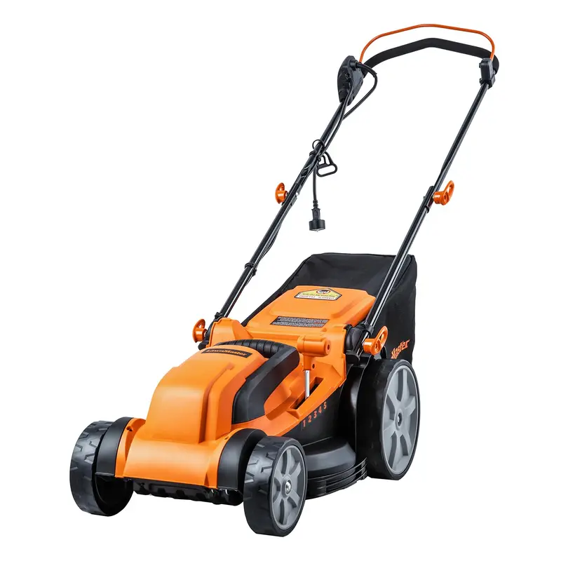 16-Inch Corded Electric Lawn Mower – 12-Amp Motor For Small Yards 1