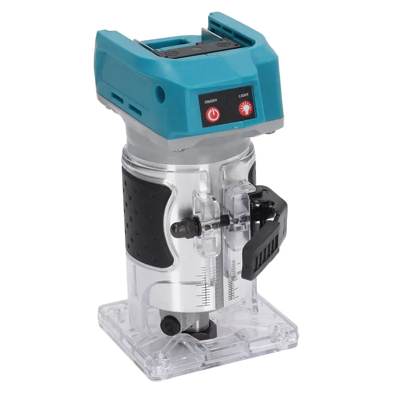 18V Cordless Brushless Trim Router Kit – Palm-Sized Woodworking Router With Bl1815 Battery Compatibility 1