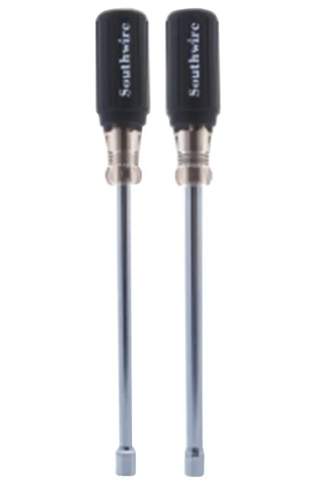 2-Piece Hex Nut Driver Set – 6-Inch Handles 1