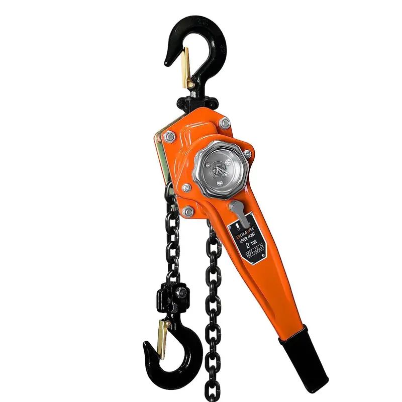 2-Ton (4410-Lb) Lever Hoist – G80 Forged Chain, Weston Brake System, Optimized For Tight-Space Applications 1