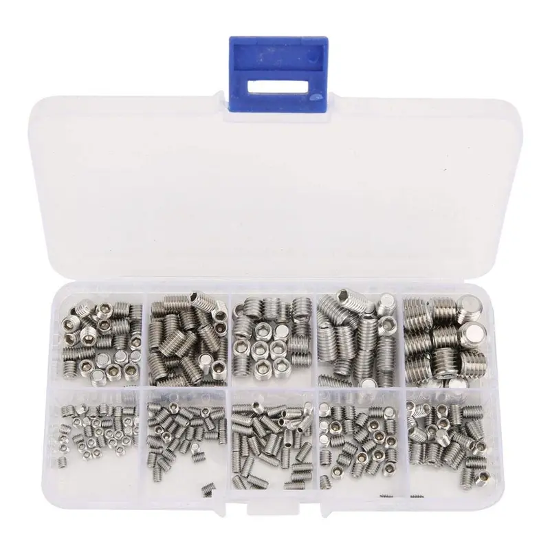 300-Piece Stainless Steel Stud Bolt Set – Headless Hex Threaded Rods For Industrial & Automotive Applications 1