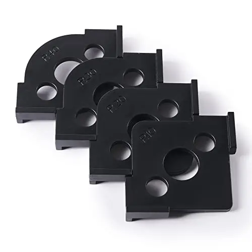 4-Piece Corner Radius Router Template Set – 8 Unique Radii For Precision Edge Profiling 1