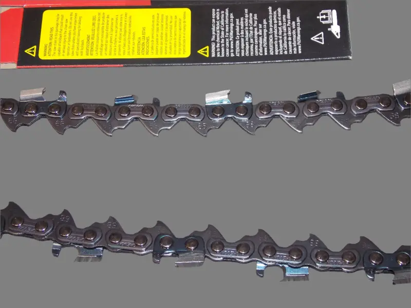 .404" Pitch .063" Gauge 87-Link Full-Chisel Chainsaw Chain (68Lx087G) 1