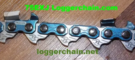 75Exj102 30-Inch Full-Skip Powercut Chainsaw Chain — 3/8" Pitch, .063" Gauge, 102 Drive Links 1
