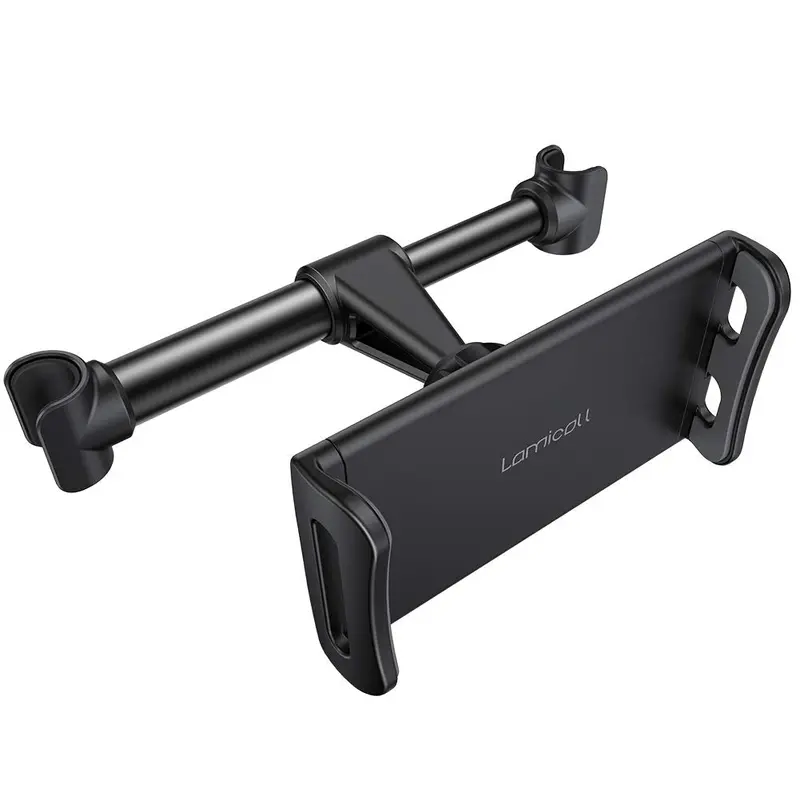 Adjustable Headrest Tablet Mount – 360° Swivel Support For 4.7"–10.5" Devices Including Ipad Pro/Air/Mini, Samsung Tab, Huawei, And Lenovo Tablets 1