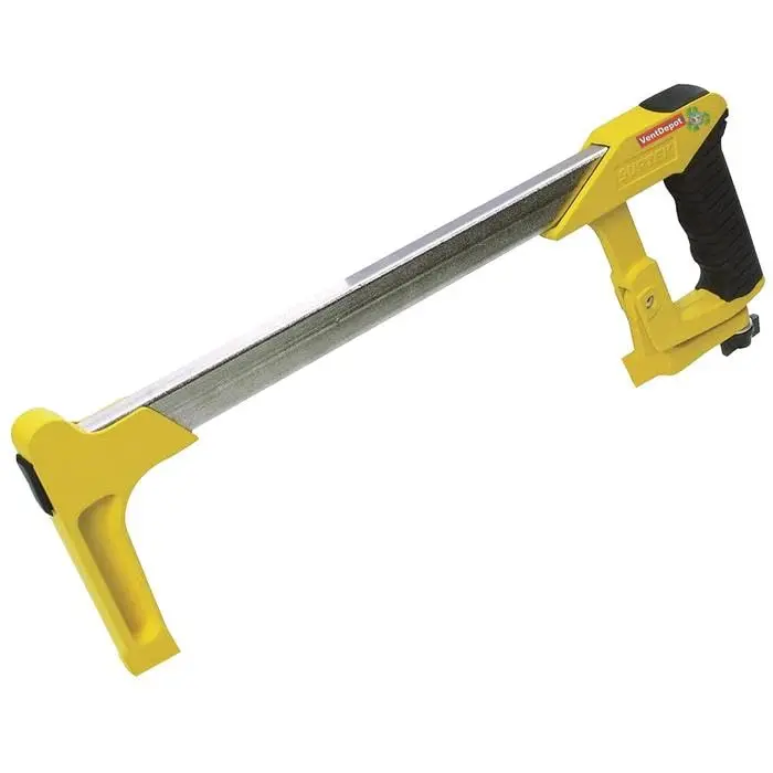 Arco Injected Industrial Hacksaw Frame – Arcsteel Mxaee-001, 12", 90°/45° Cut Angle, Tubular Steel, High-Tension Design 1