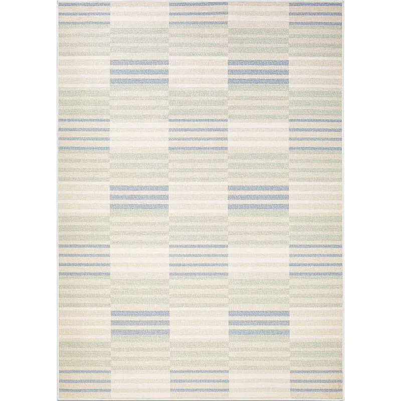 Arlo Area Rug In Blue And Ivory 2