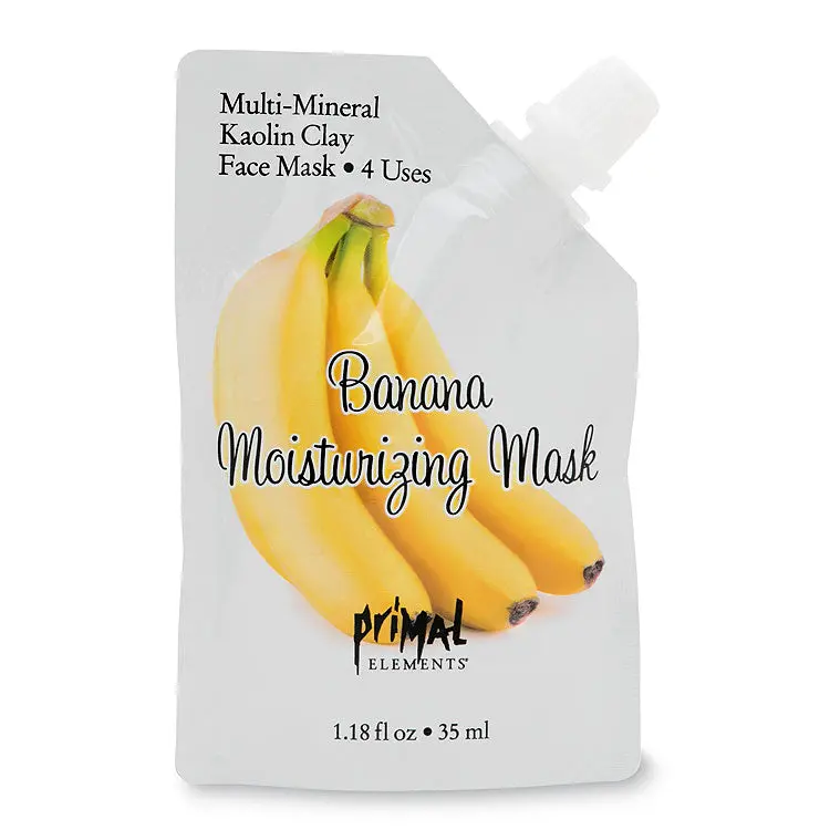 Banana Hydrating Face Mask – Soothing, Moisture-Rich Treatment By Primal Elements 1