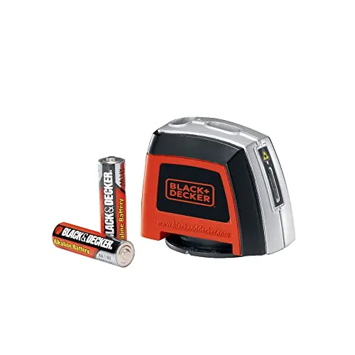 Black+Decker Red Dot Laser Level – Compact Self-Leveling Tool For Diy Projects 1