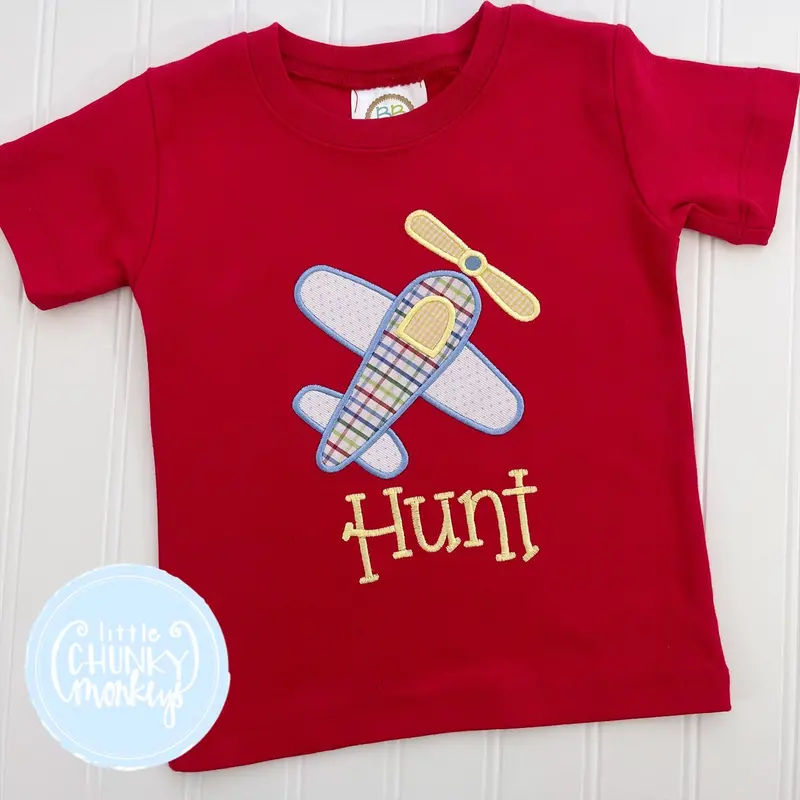 Boys' Short Sleeve T-Shirt – 'Hunt' Design, 18 Months 1