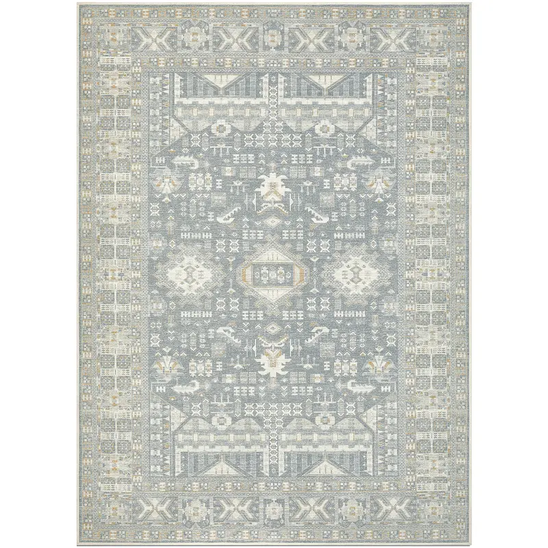 Cambridge Area Rug In Slate And Ivory Combination 2