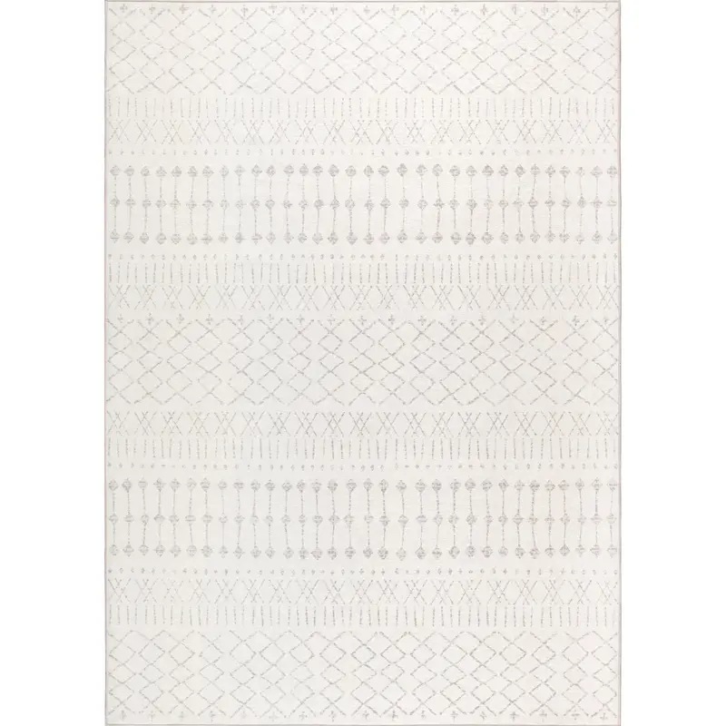 Canyon Area Rug In Oatmeal And Grey Shades 4