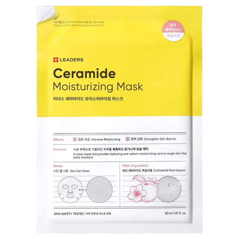 Ceramide Moisture-Boost Sheet Mask – Leaders 1