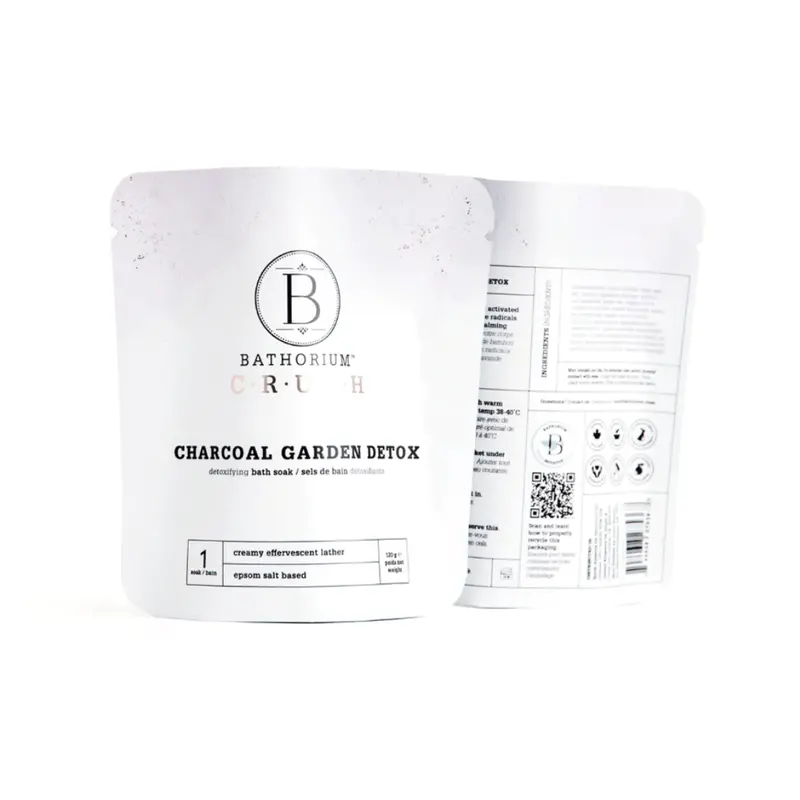 Charcoal Garden Detox Bath Crush – Bathorium 1