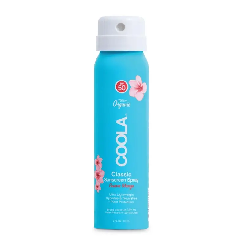 Coola Classic Organic Sunscreen Spray Spf 50 – Guava Mango (Travel Size) 1