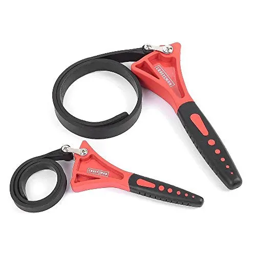 Craftsman 2-Piece 16-Inch Rubber Strap Wrench Set 1