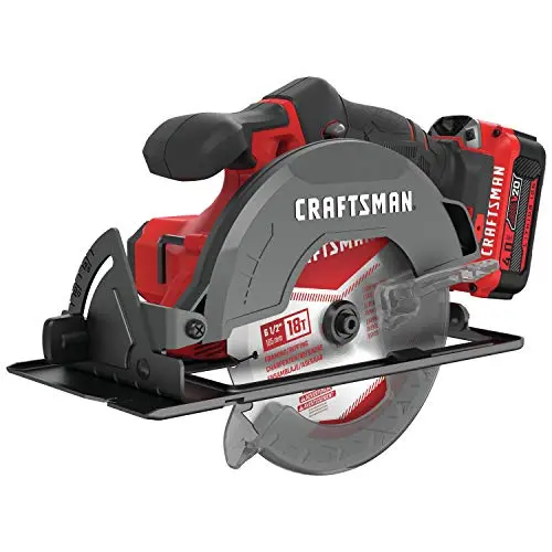 Craftsman Cordless Circular Saw – Accepts 6-1/2" Blades For Crosscutting And Rip Cuts 1