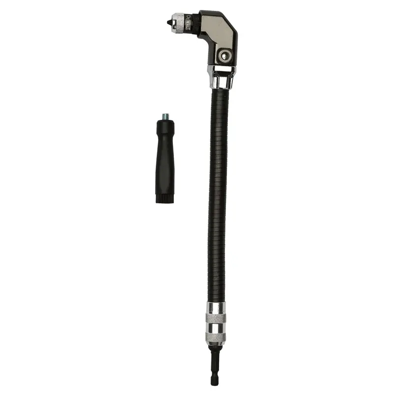 Dewalt 12-Inch Flexible Right-Angle Drill Extension – Universal Fit 1