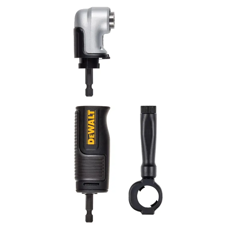 Dewalt 2-In-1 Right-Angle Drill Adapter – Combines Straight And Offset Functionality 1