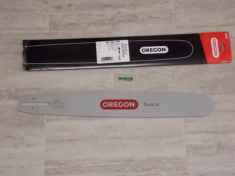 Duracut 20" Chainsaw Guide Bar – Compatible With .325", 3/8", And .404" Pitch Chains, .050" Gauge 1