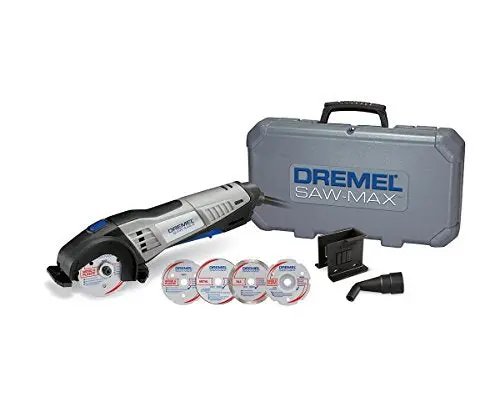▶ Dremel - Multisierra Saw-Max Con 2 Aditamentos Y 4 Accesorios De Corte 1