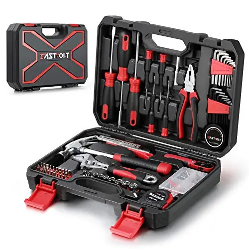 Eastvolt 128-Piece Home Repair Tool Kit – Complete Hand Tool Set With Storage Toolbox 1