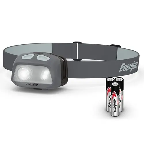 Energizer 500-Lumen Led Headlamp – Ipx7 Waterproof, Hands-Free Multi-Color Light With Batteries Included 1