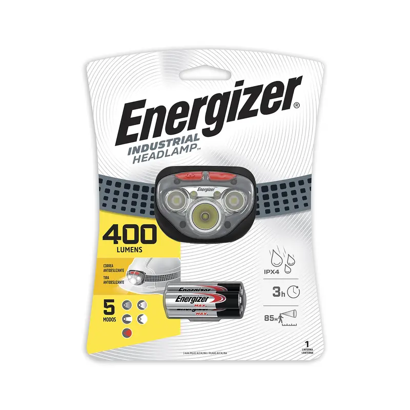 Energizer Industrial Hands-Free Led Lantern – Dual Yellow/White Light For Workshop & Field Use 1