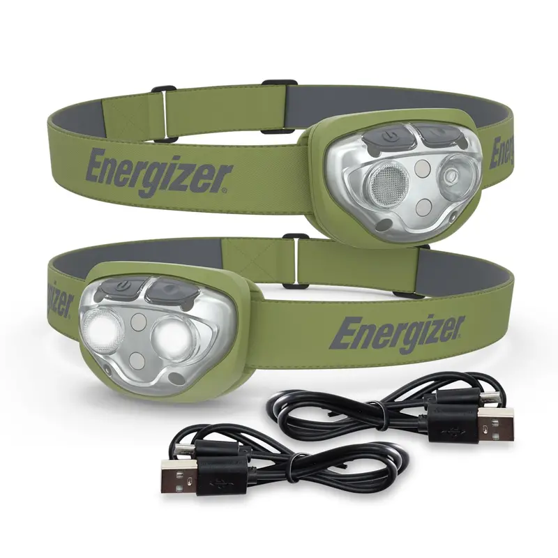 Energizer Rechargeable Led Headlamp – High-Output Ipx4 Water-Resistant Headlight With Multiple Light Modes For Camping, Running & Emergency Use 1