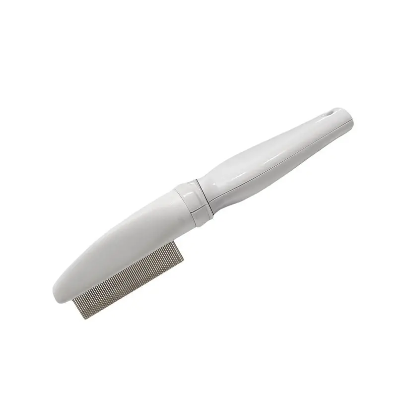 Ergonomic Handle Flea Comb For Pets 1