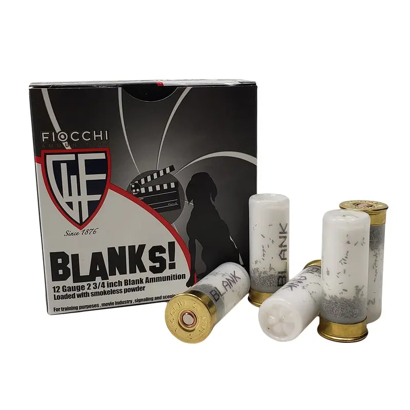 Fiocchi 12-Gauge Popper Loads – Blank Shotgun Shells 1