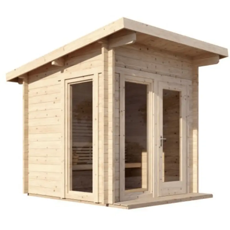 G4 Full-Size 6-Person Infrared Sauna – Western Sol Social Wellness Space 1