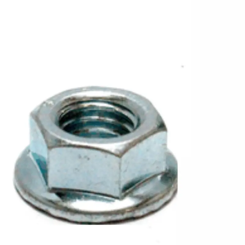 Galvanized Serrated Flange Nut, 5/16"-24 Unc 1