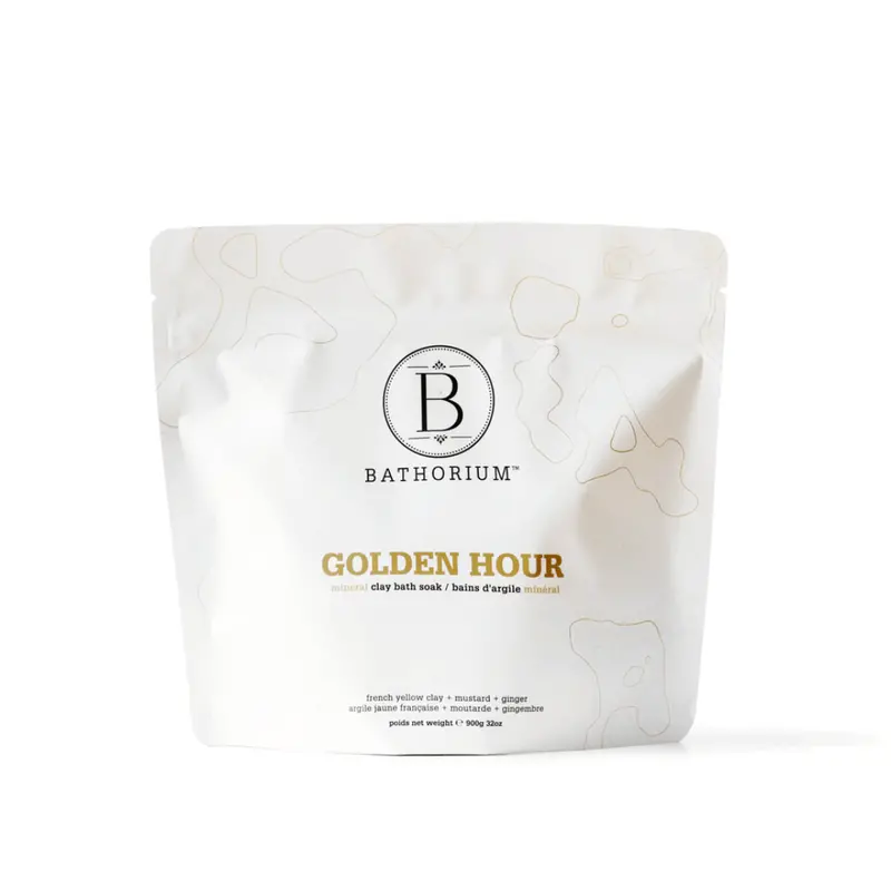 Golden Hour Mineral Clay Soak For Relaxation – Bathorium 1