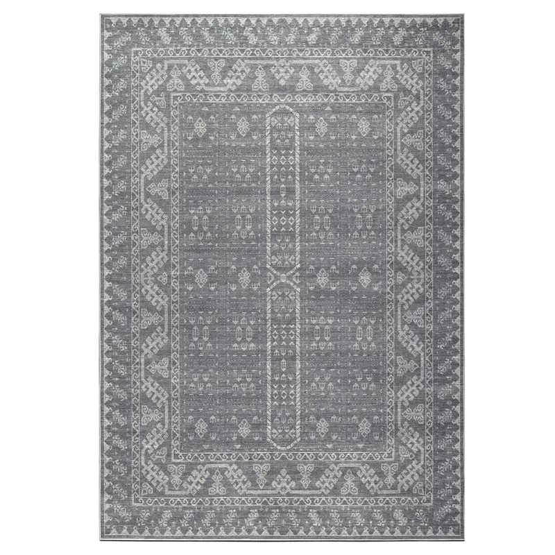 Hali Area Rug In Grey And Neutral Blend 2