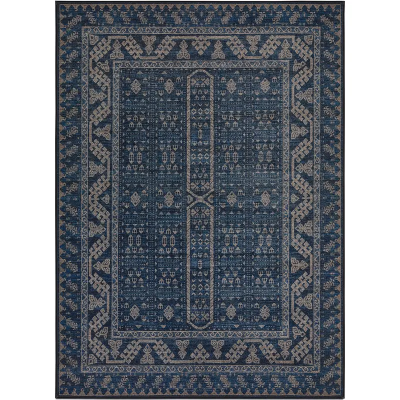 Hali Area Rug In Indigo And Bronze Hues 4