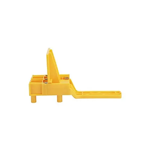 Handheld Wood Drilling Guide Template – Plastic Drill Alignment Jig Compatible With 6 Mm, 8 Mm, And 10 Mm Bits 1