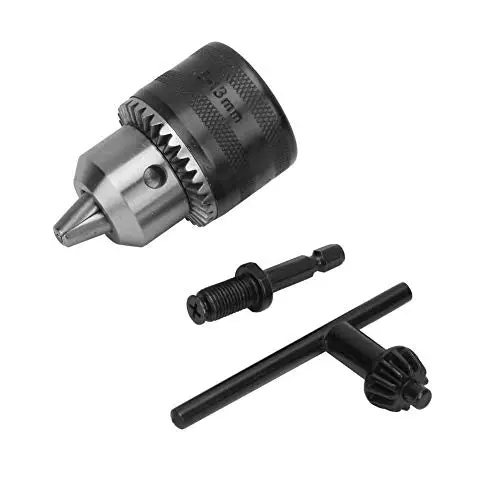 Hex Shank Chuck Key Kit With 1/4" And 3/8" Threaded Extension Rods 1