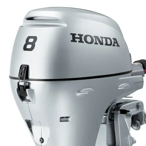 Honda Bf8 Outboard Motor – Short Shaft, Remote Control, Electric Start 1