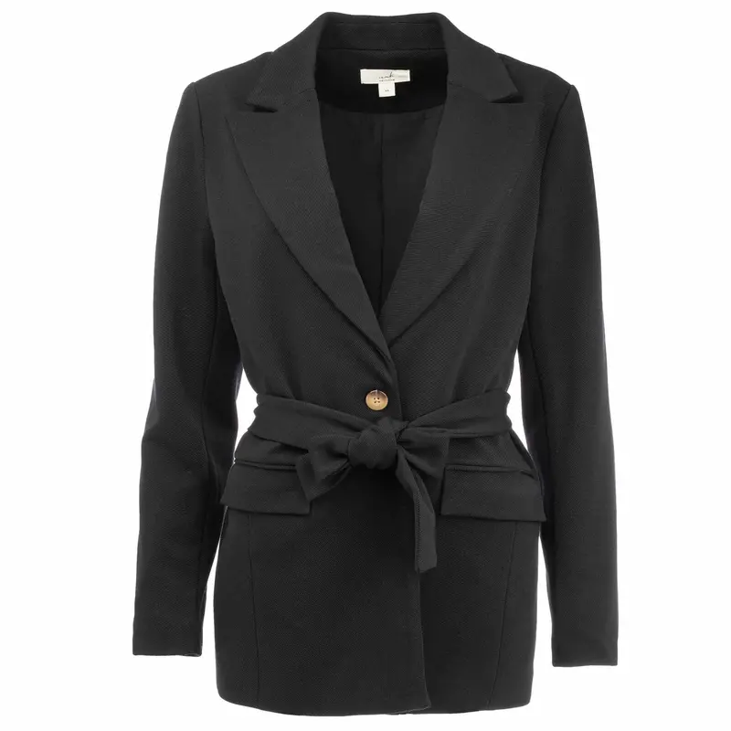 Icnk Nino Twill Structured Blazer – Tall Proportions 1